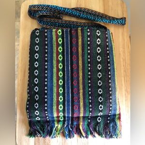 Multi-Colored Crossbody Bag Purse